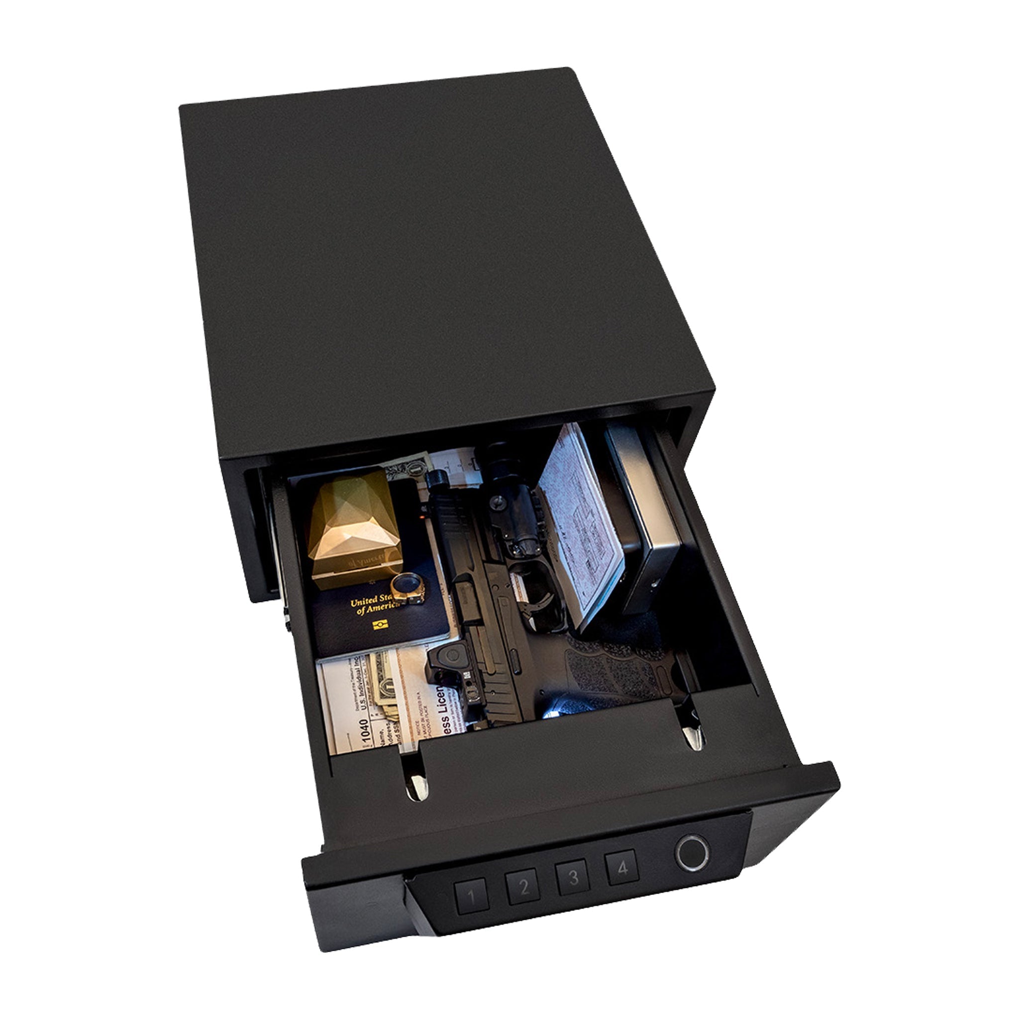 HDV-300X Biometric Smart Vault – LibertyGunSafe.com