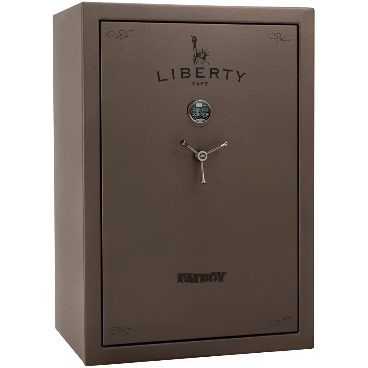 Fatboy | 64 | Level 4 Security | 90 Minute Fire Protection | Bronze | Black Chrome Electronic Lock | 60.5&quot;(H) x 42&quot;(W) x 32&quot;(D)