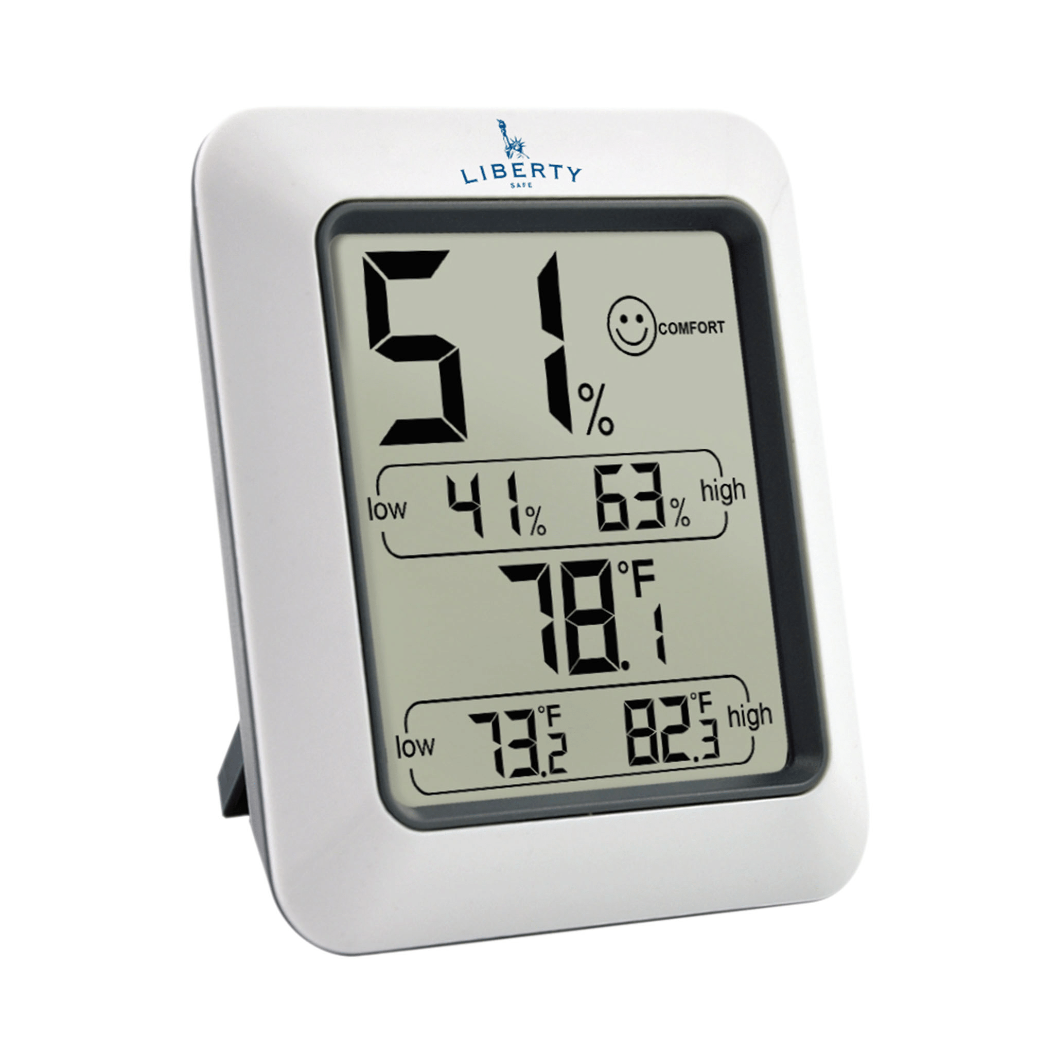 Hygrometer - Displays temperature and humidity – USA Safe & Vault